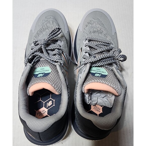 New Balance W680LG7 Women Running Shoes Gray Size 8 - Picture 11 of 14